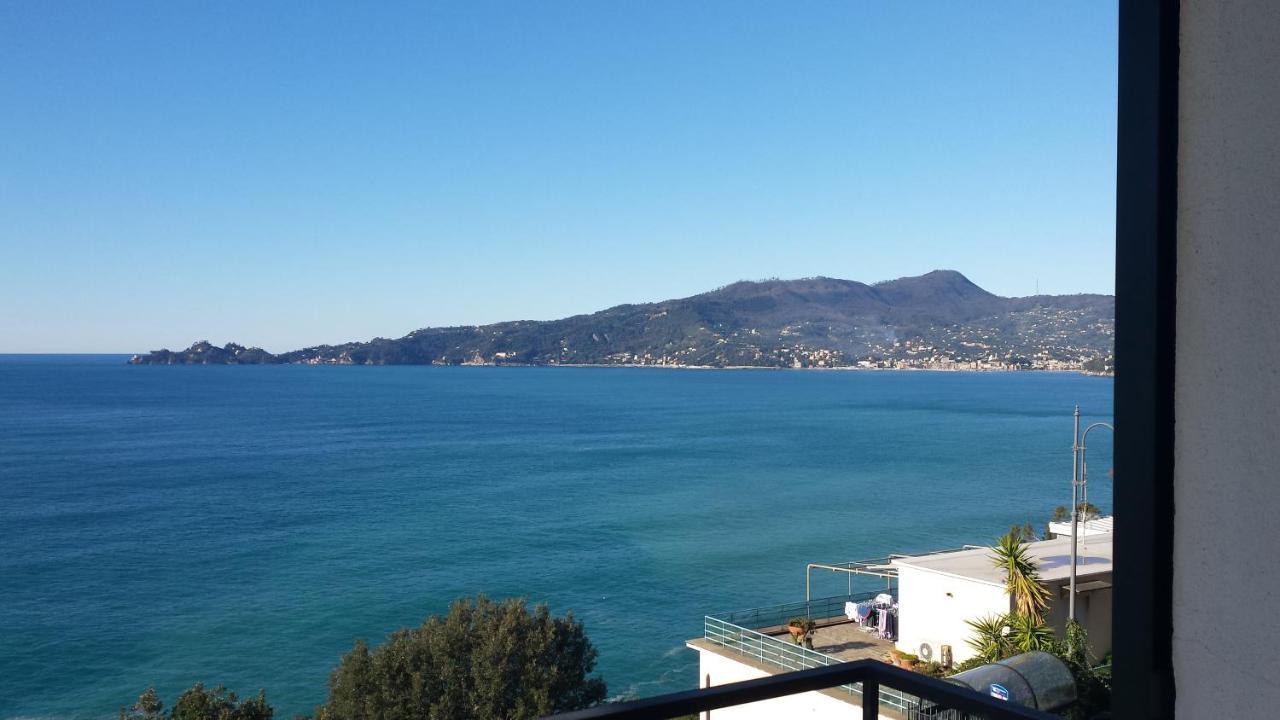 Apartament Vista Mare E Portofino - Sea And Portofino View Zoagli Zewnętrze zdjęcie