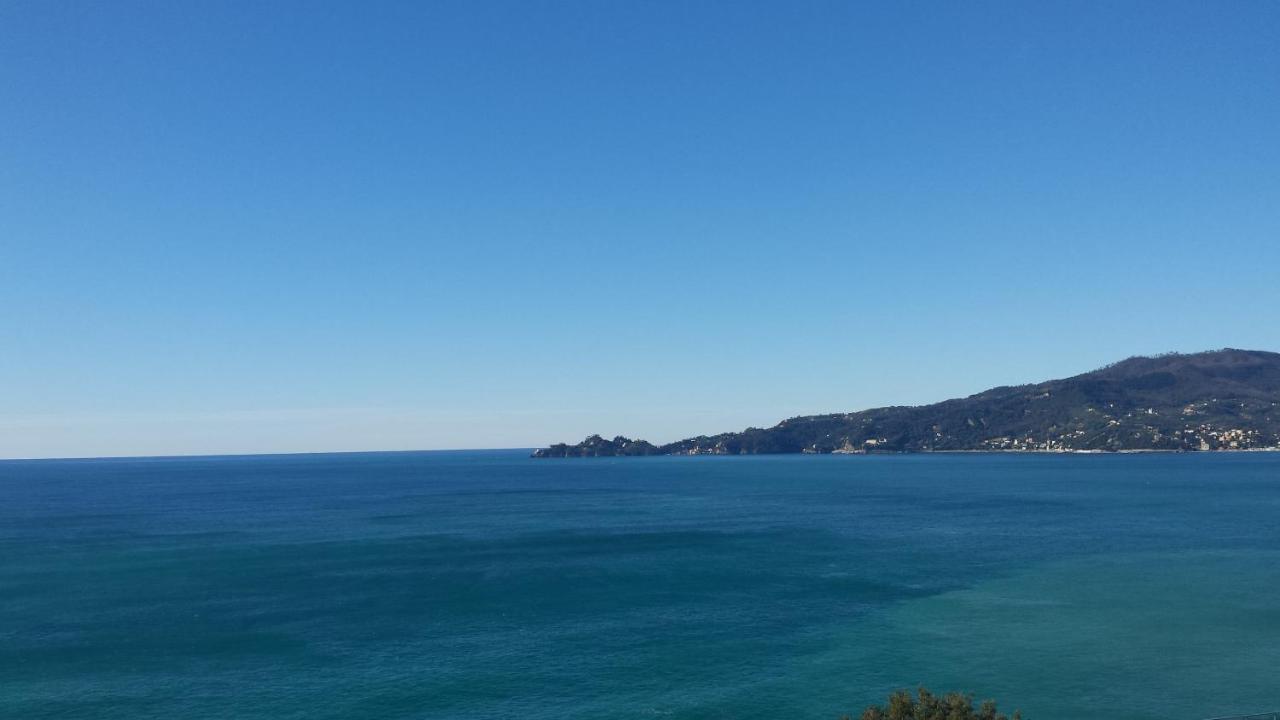 Apartament Vista Mare E Portofino - Sea And Portofino View Zoagli Zewnętrze zdjęcie