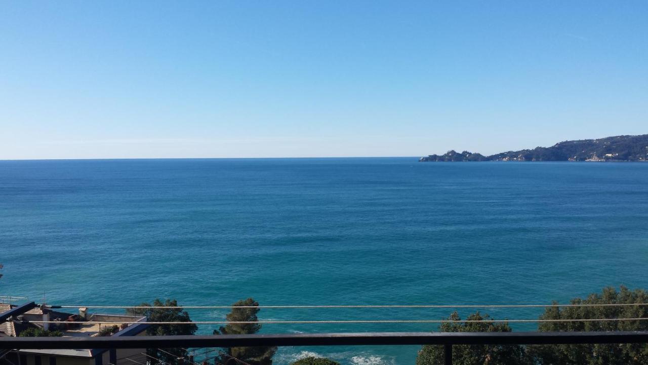 Apartament Vista Mare E Portofino - Sea And Portofino View Zoagli Zewnętrze zdjęcie