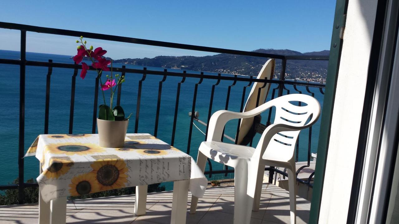 Apartament Vista Mare E Portofino - Sea And Portofino View Zoagli Zewnętrze zdjęcie