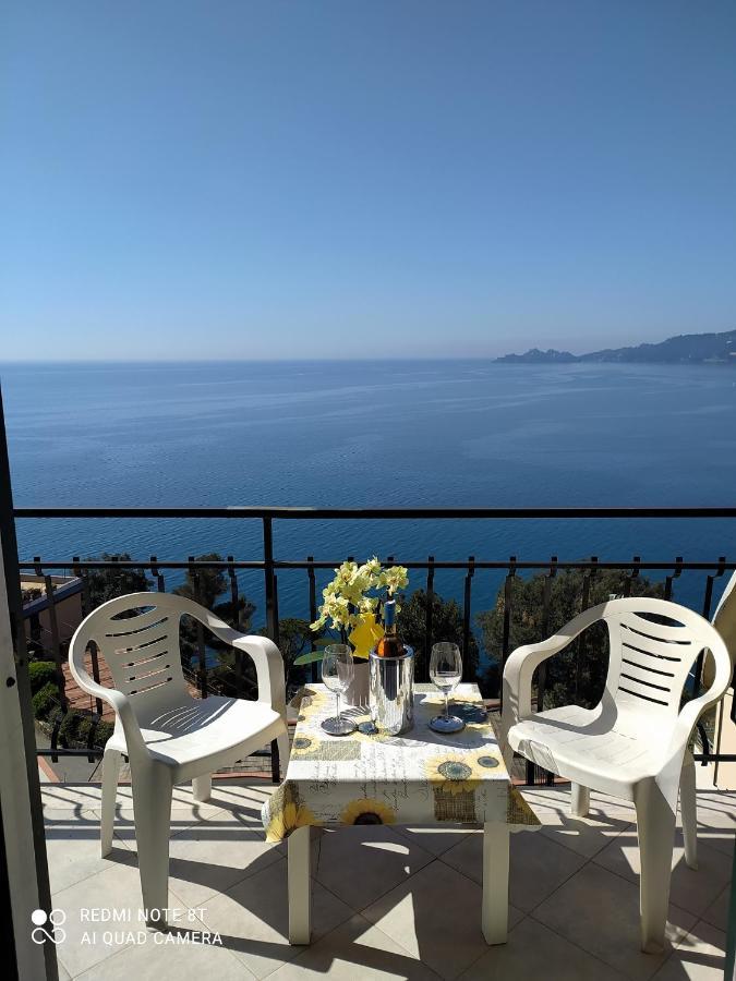 Apartament Vista Mare E Portofino - Sea And Portofino View Zoagli Zewnętrze zdjęcie