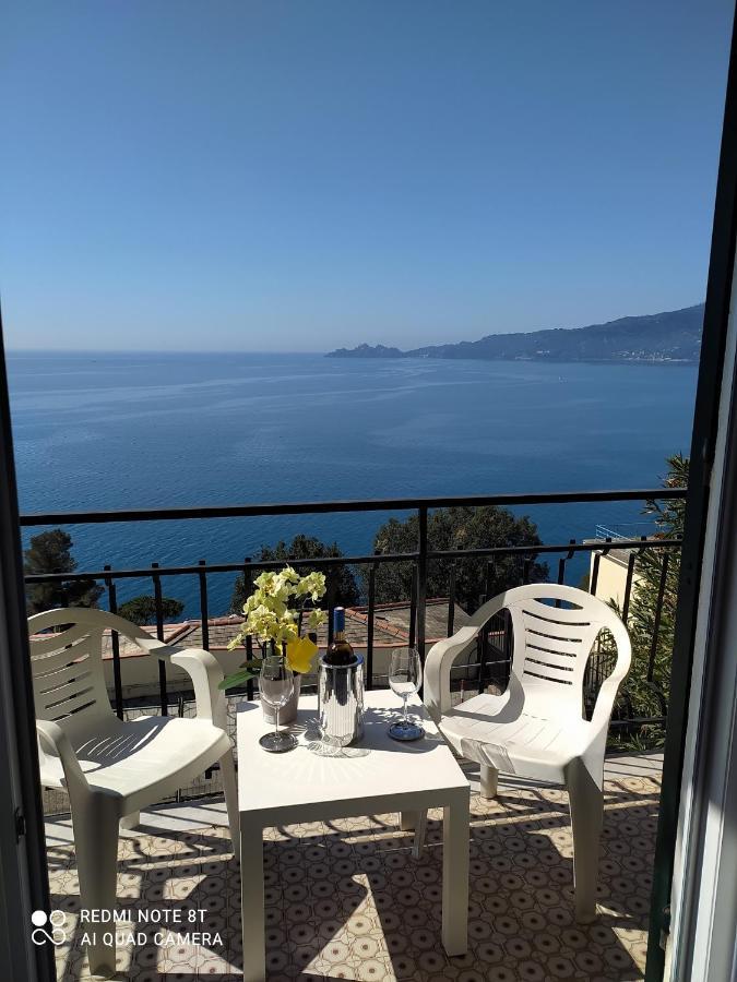 Apartament Vista Mare E Portofino - Sea And Portofino View Zoagli Zewnętrze zdjęcie